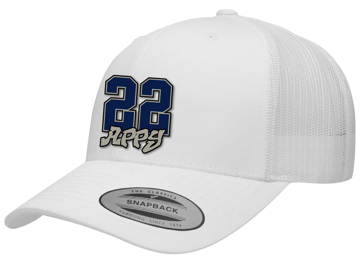 Whiteout Graffiti Nickname Hats