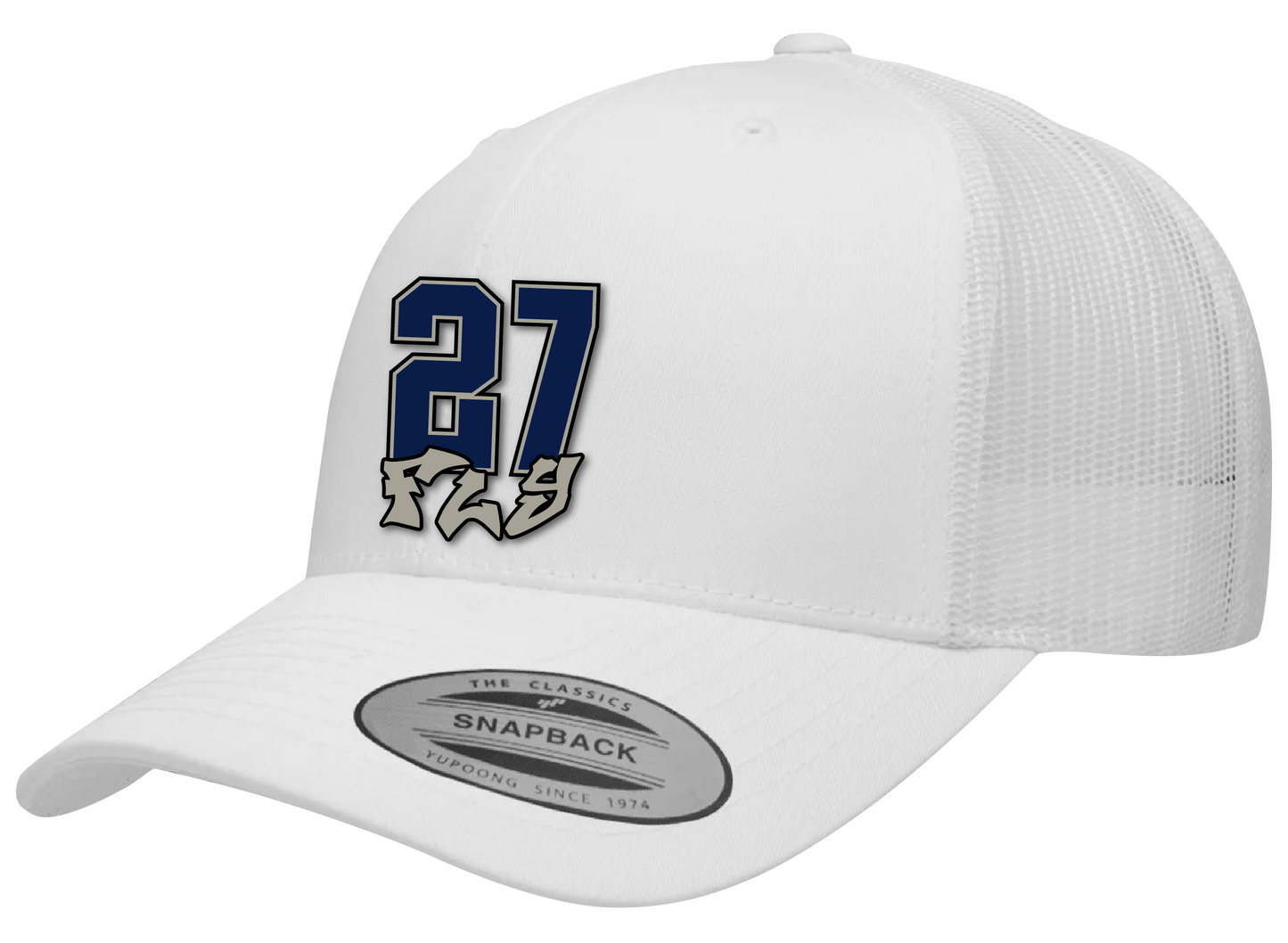 Whiteout Graffiti Nickname Hats