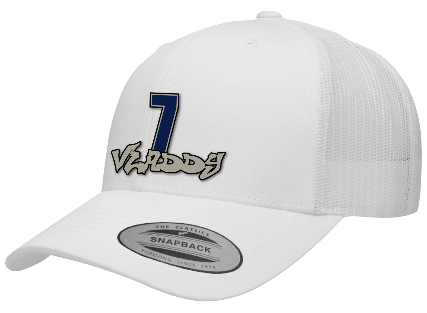 Whiteout Graffiti Nickname Hats