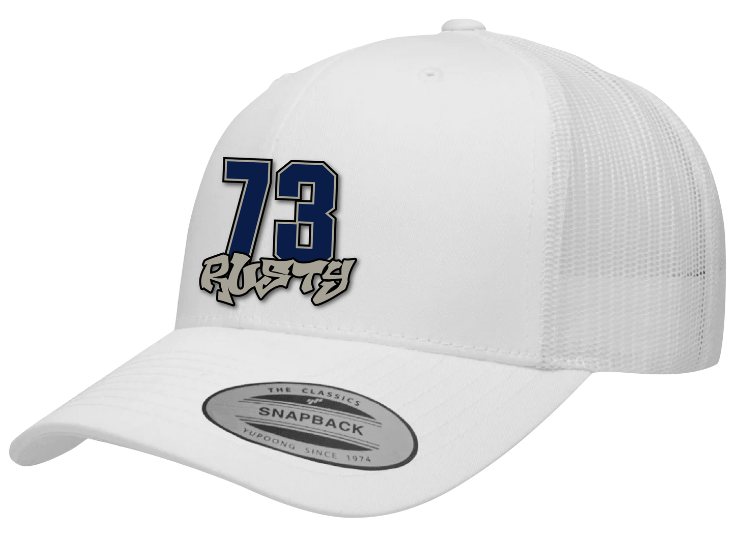 Whiteout Graffiti Nickname Hats