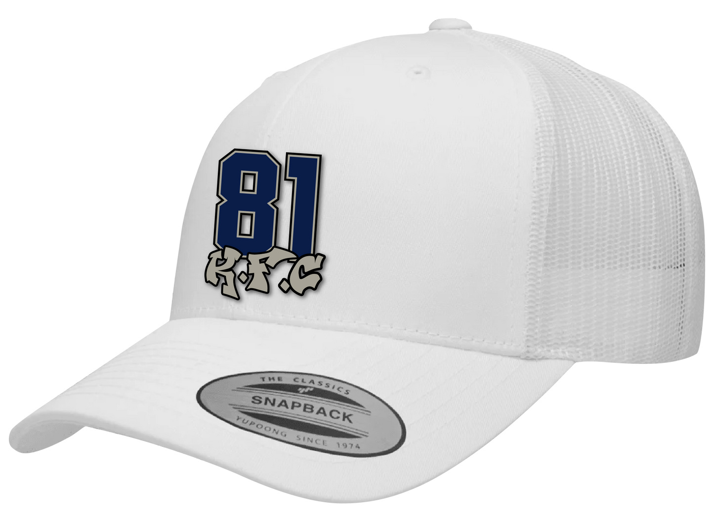 Whiteout Graffiti Nickname Hats