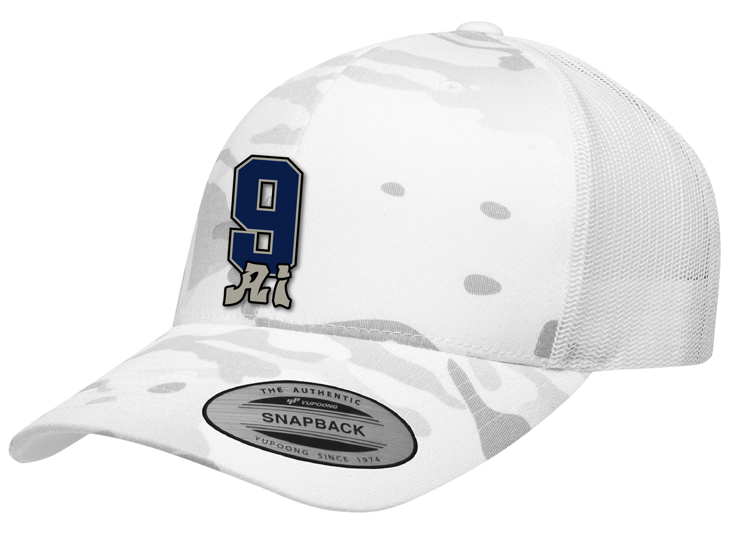 Whiteout Graffiti Nickname Hats