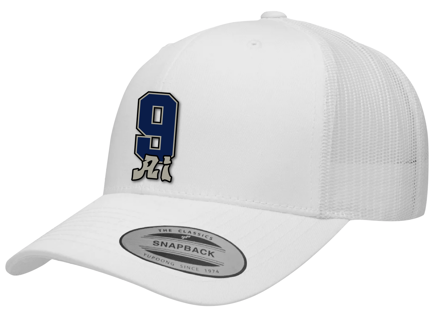 Whiteout Graffiti Nickname Hats