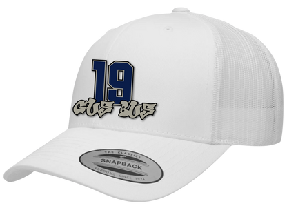 Whiteout Graffiti Nickname Hats