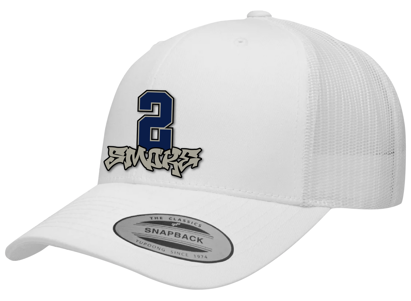 Whiteout Graffiti Nickname Hats