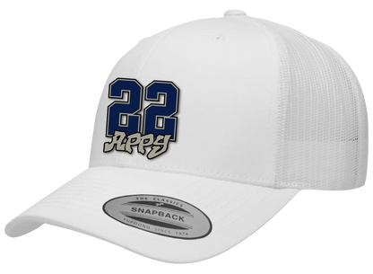 Whiteout Graffiti Nickname Hats