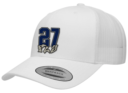 Whiteout Graffiti Nickname Hats