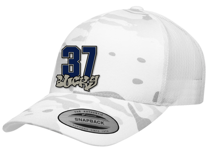 Whiteout Graffiti Nickname Hats