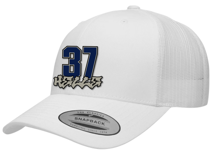 Whiteout Graffiti Nickname Hats
