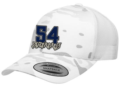 Whiteout Graffiti Nickname Hats