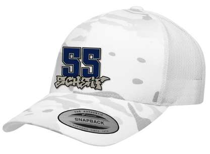 Whiteout Graffiti Nickname Hats