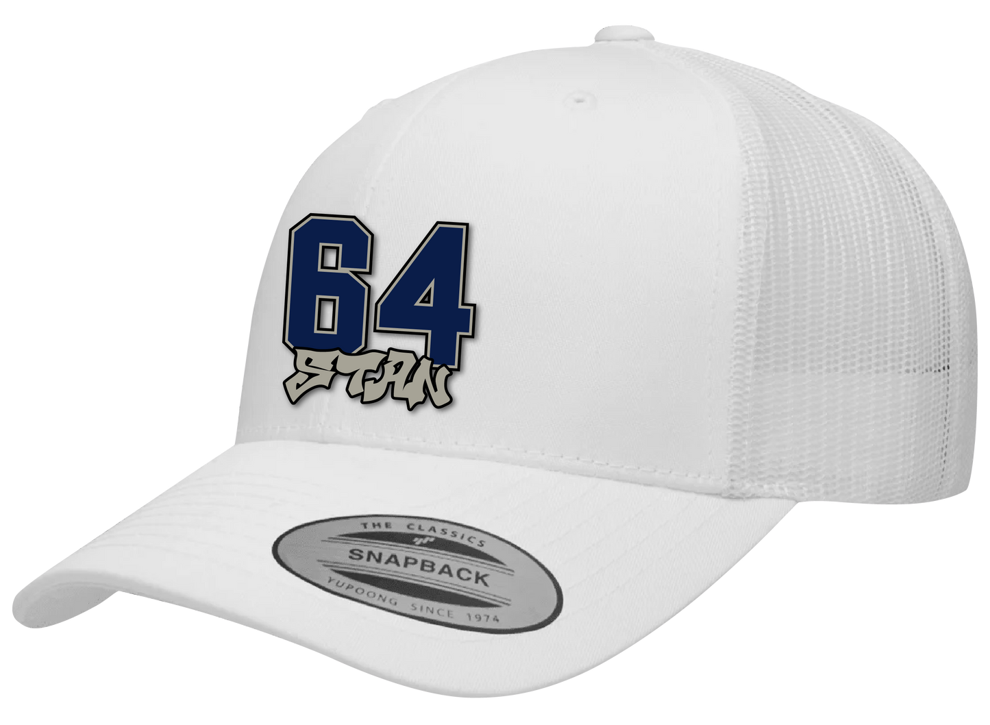 Whiteout Graffiti Nickname Hats