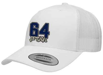 Whiteout Graffiti Nickname Hats