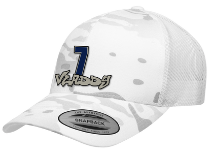 Whiteout Graffiti Nickname Hats