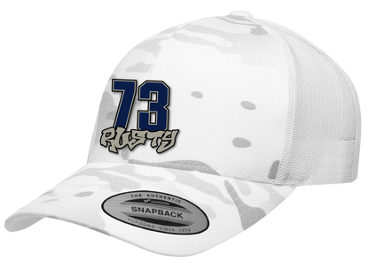 Whiteout Graffiti Nickname Hats